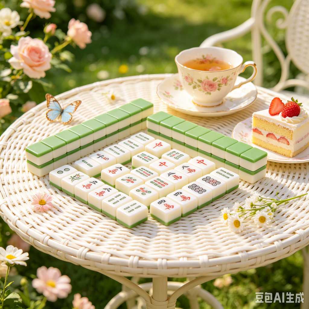 pattern printed mahjong packaging