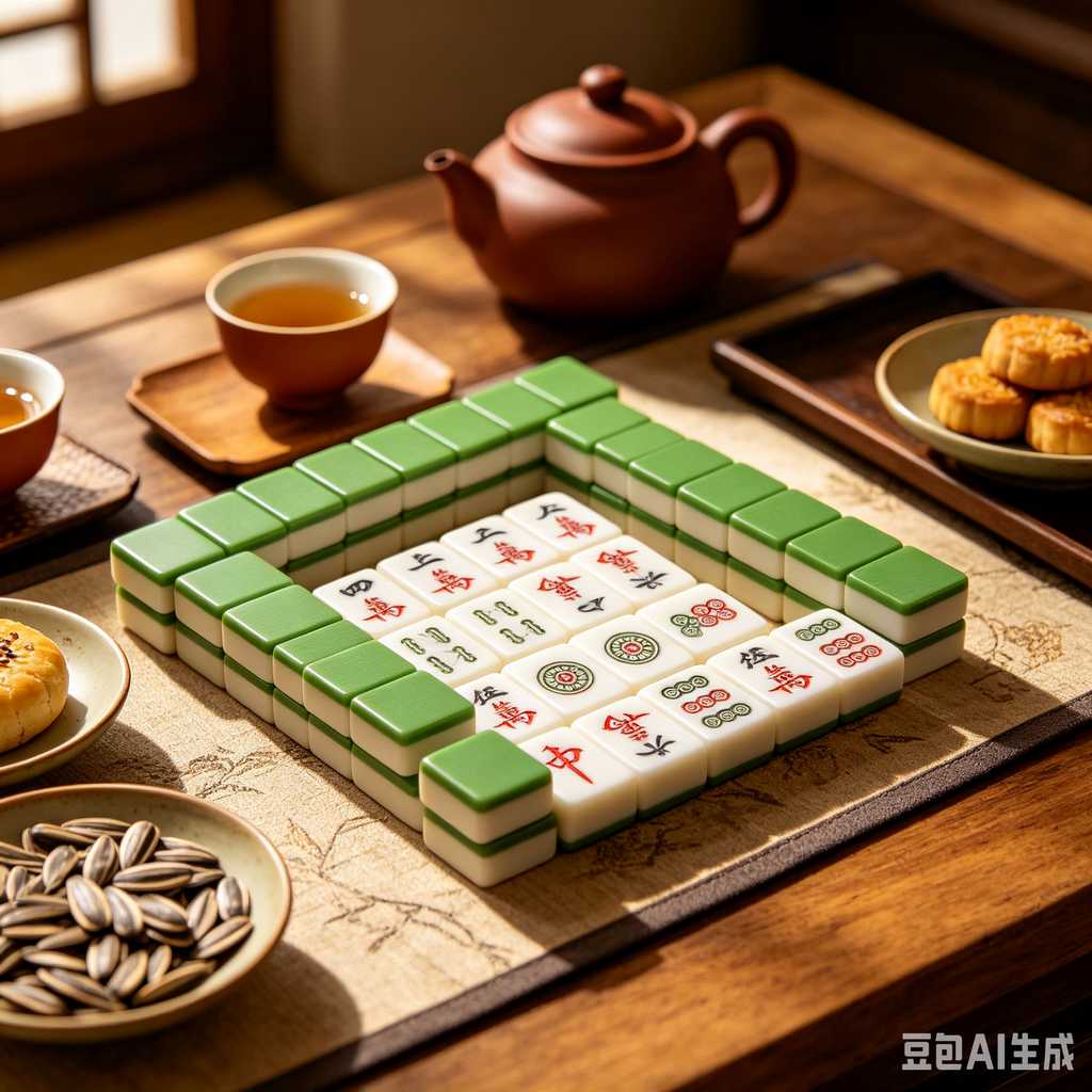 permanent print mahjong set